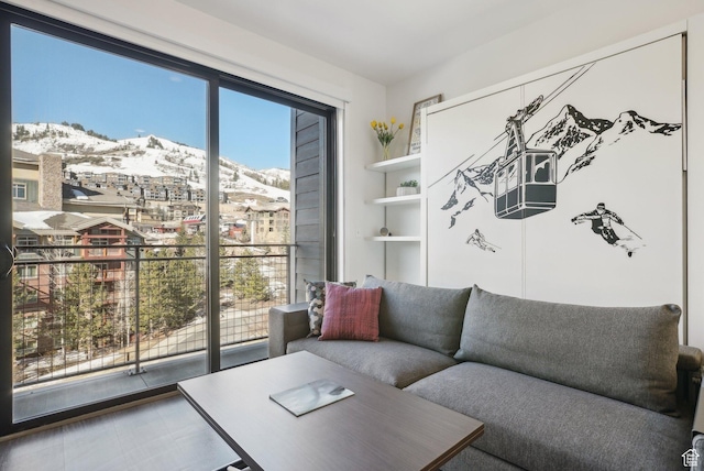 2670 Canyons Resort Dr Unit 424, Park City, UT 84098 - living area featuring a mountain view