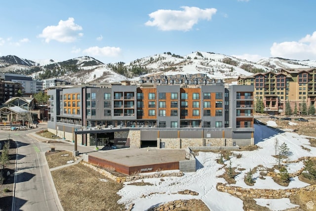 2670 Canyons Resort Dr Unit 424, Park City, UT 84098 - snow covered house with a mountain view