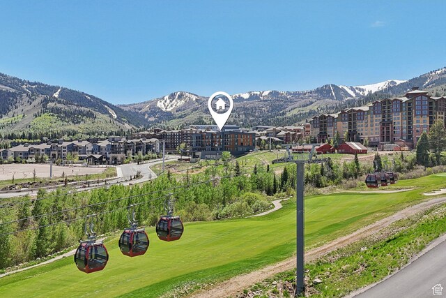 2670 Canyons Resort Dr Unit 424, Park City, UT 84098 - mountain view featuring a golf course