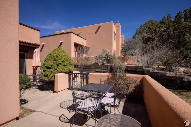 3418 E La Camino, Moab, UT 84532 - view of patio with outdoor dining space