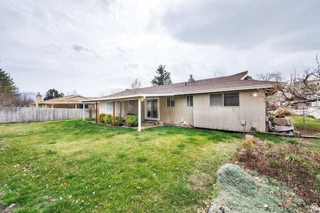 276 N 1100 E, Springville, UT 84663 - back of property featuring a yard and fence