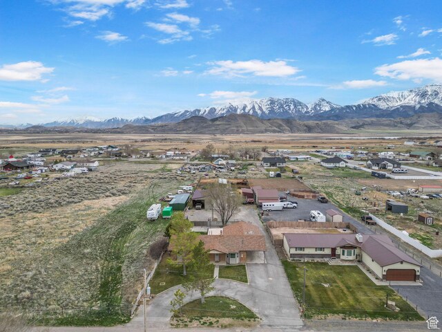 270 N 100 W, Goshen, UT 84633 - birds eye view of property featuring a mountain view
