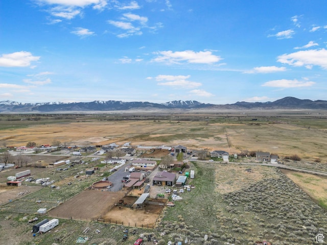 270 N 100 W, Goshen, UT 84633 - birds eye view of property featuring a mountain view and a rural view