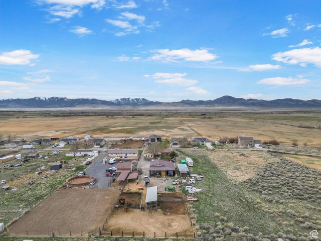 270 N 100 W, Goshen, UT 84633 - birds eye view of property with a mountain view and a rural view