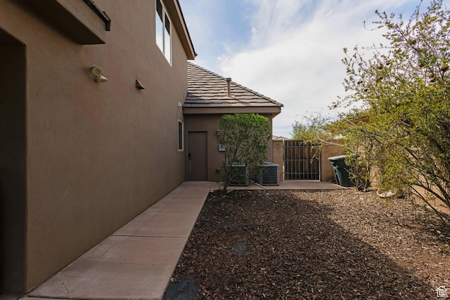 428 N Northstar Dr, St George, UT 84770 - view of yard featuring a patio and cooling unit
