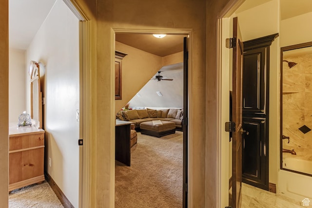 428 N Northstar Dr, St George, UT 84770 - corridor featuring light carpet