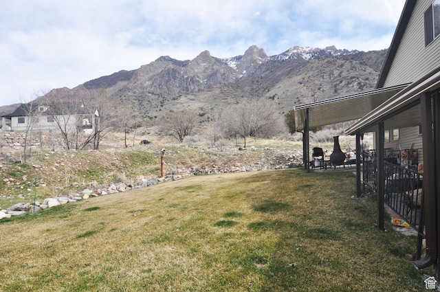 245 E 660 S, Willard, UT 84340 - view of yard with a mountain view