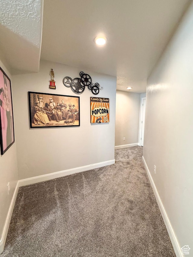 2016 E Cedar Trails Way, Eagle Mountain, UT 84005 - finished basement featuring carpet, baseboards, and recessed lighting