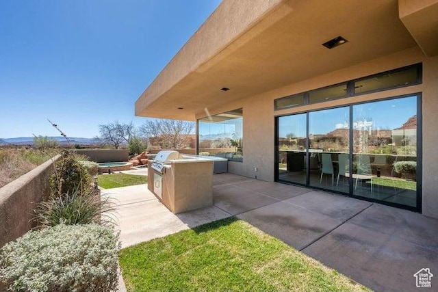 3052 N Snow Canyon Pkwy Unit 36, St George, UT 84770 - view of patio featuring grilling area and area for grilling