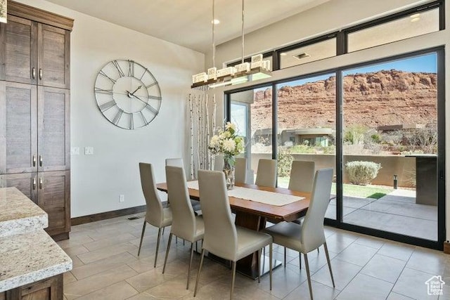 3052 N Snow Canyon Pkwy Unit 36, St George, UT 84770 - dining space featuring baseboards
