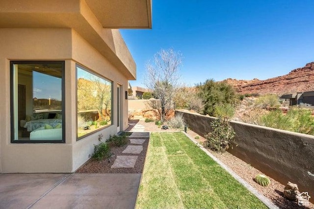 3052 N Snow Canyon Pkwy Unit 36, St George, UT 84770 - view of yard featuring fence
