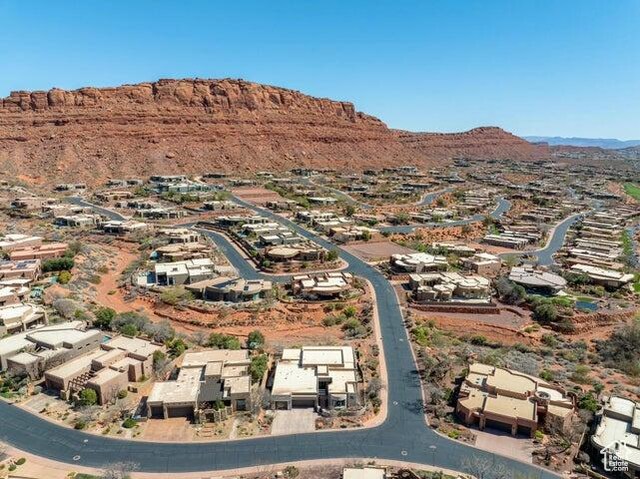 3052 N Snow Canyon Pkwy Unit 36, St George, UT 84770 - drone / aerial view featuring a mountain view