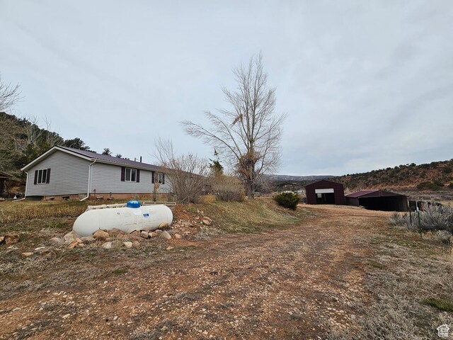 2350 S Red Creek Rd, Fruitland, UT 84027 - view of yard featuring an outdoor structure
