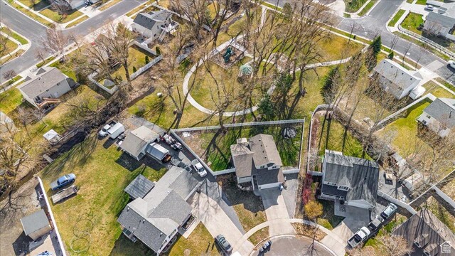 100 Crayon Ct, Logan, UT 84321 - birds eye view of property featuring a residential view