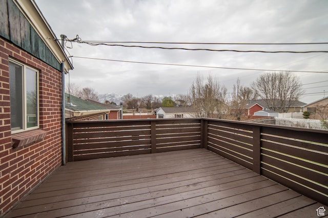627 W La Salle Dr, Murray, UT 84123 - view of wooden terrace