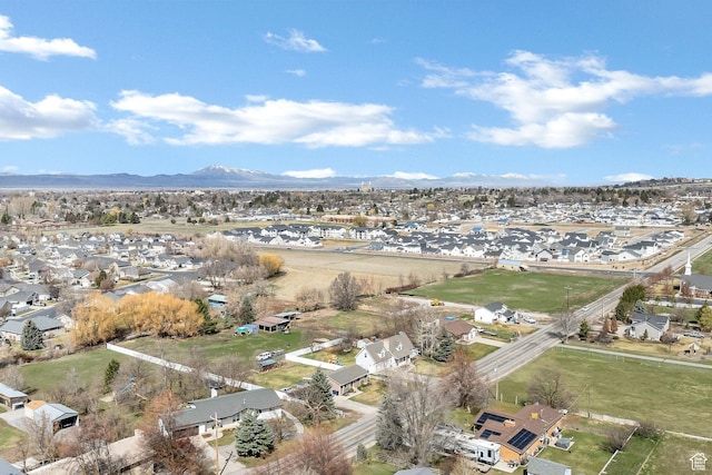 385 N 300 E, Providence, UT 84332 - birds eye view of property with a residential view and a mountain view