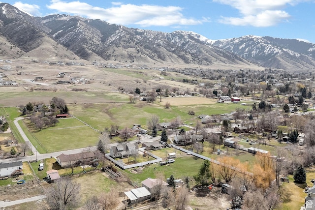 385 N 300 E, Providence, UT 84332 - bird's eye view with a rural view and a mountain view