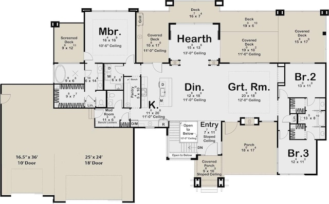 912 W Summit Creek Dr, Woodland Hills, UT 84653 - home floor plan