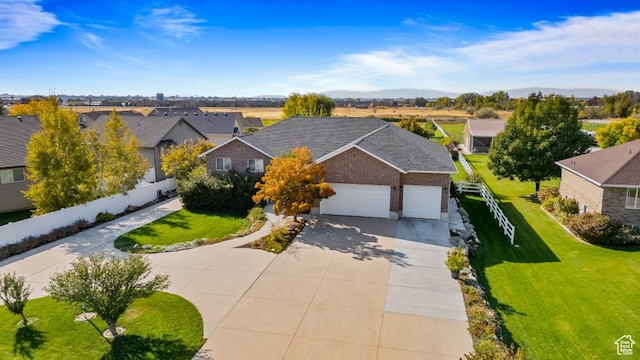 3011 N 1000 W, Pleasant View, UT 84414 - birds eye view of property featuring a residential view