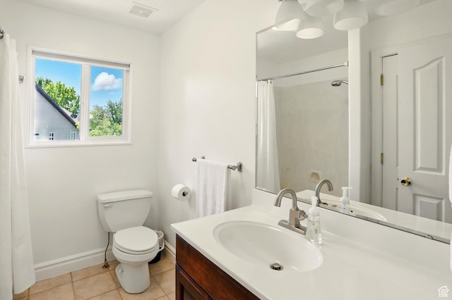 3011 N 1000 W, Pleasant View, UT 84414 - full bathroom featuring vanity, tile patterned flooring, and a shower with curtain