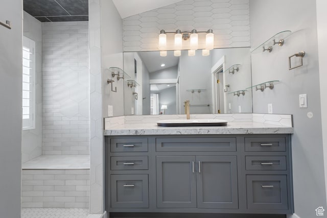 376 W Golden Harvest Rd, Draper, UT 84020 - full bath featuring a walk in shower and vanity