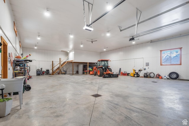 376 W Golden Harvest Rd, Draper, UT 84020 - garage featuring a garage door opener