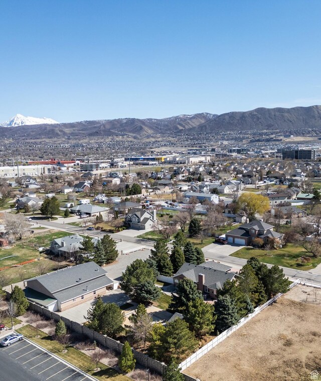 376 W Golden Harvest Rd, Draper, UT 84020 - bird's eye view featuring a mountain view