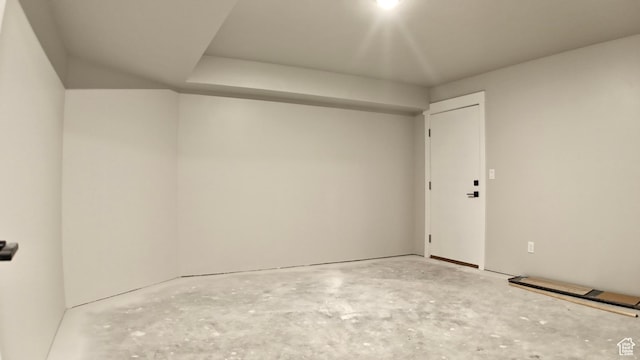 view of empty room
