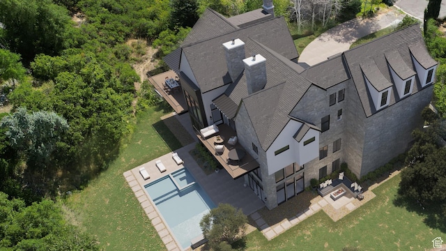 bird's eye view