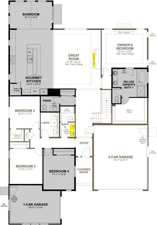 253 E Polaris Dr Unit 105, Saratoga Springs, UT 84045 - floor plan