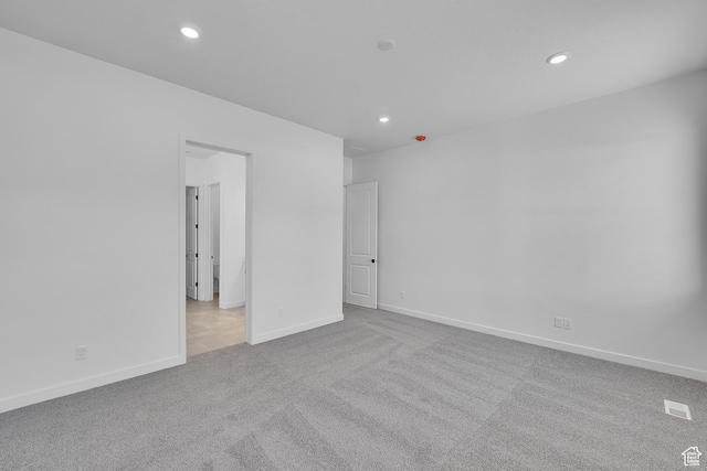 253 E Polaris Dr Unit 105, Saratoga Springs, UT 84045 - empty room featuring carpet and recessed lighting