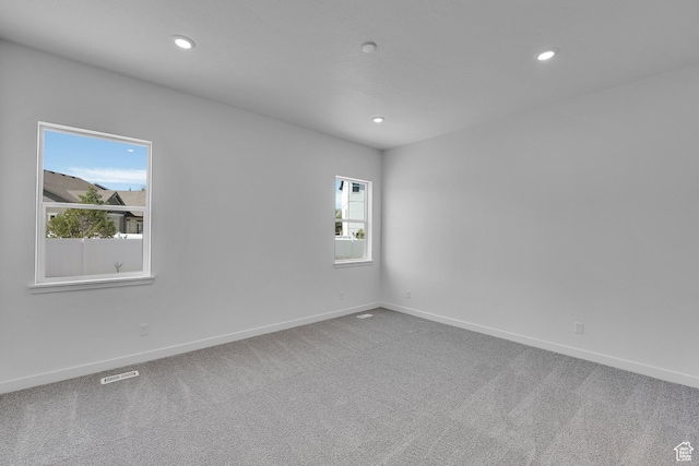 253 E Polaris Dr Unit 105, Saratoga Springs, UT 84045 - unfurnished room with carpet and recessed lighting