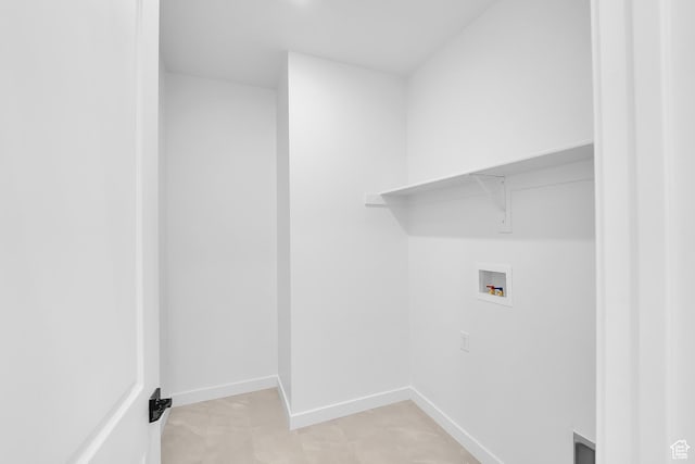 3198 S Blue Heron Dr E Unit 609, Saratoga Springs, UT 84045 - laundry room featuring hookup for a washing machine and attic access