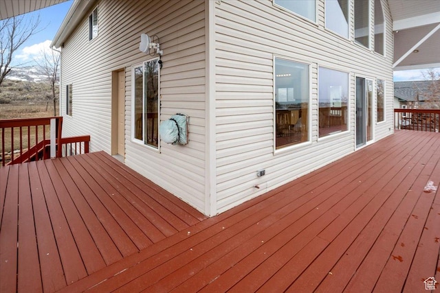 792 S Spruce Dr S, Garden City, UT 84028 - view of wooden terrace