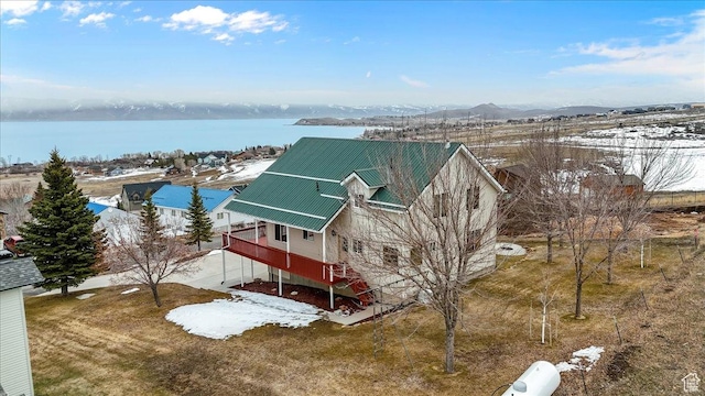 792 S Spruce Dr S, Garden City, UT 84028 - drone / aerial view with a water view