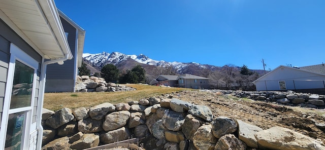 1870 N Valley View Dr Unit 201, Layton, UT 84040 - view of yard with a mountain view