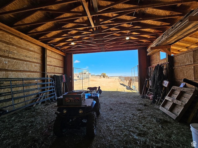 view of yard with an outbuilding and an exterior structure