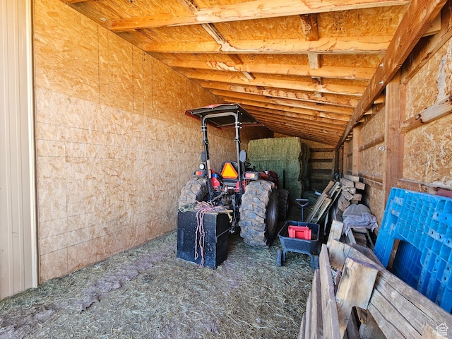 view of storage