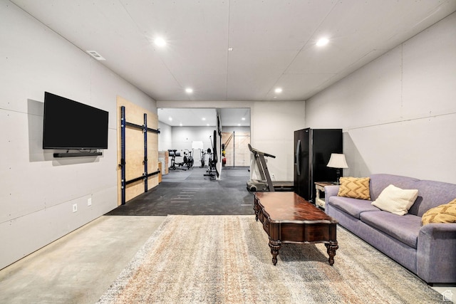 116 N 820 E, Hyde Park, UT 84318 - living area featuring recessed lighting