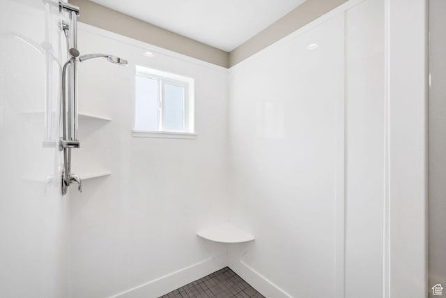 116 N 820 E, Hyde Park, UT 84318 - bathroom with tile patterned floors and baseboards