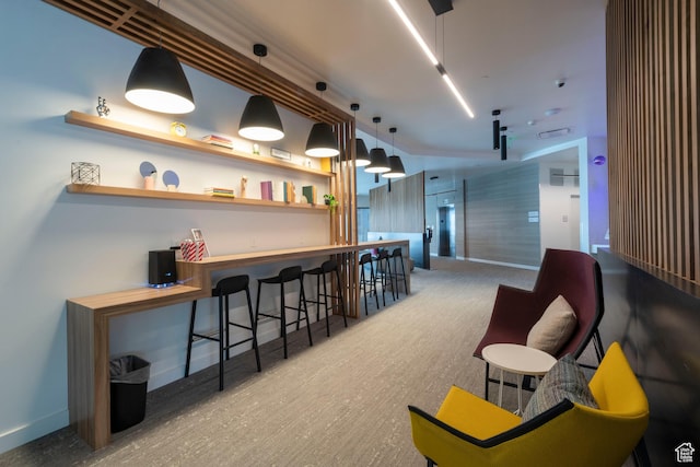 2670 W Canyons Resort Dr Unit 432, Park City, UT 84098 - bar featuring baseboards