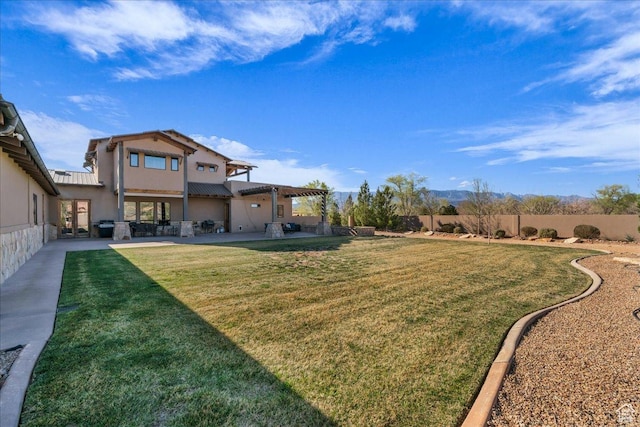580 S 920 W, Hurricane, UT 84737 - view of yard with a fenced backyard and a patio area