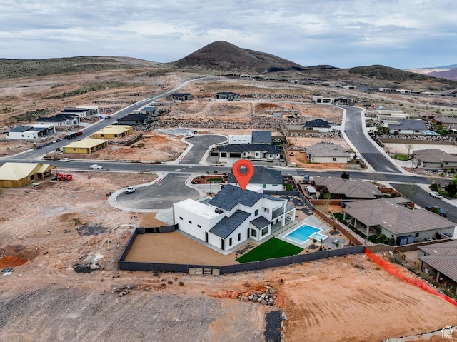 1516 W 800th Cir S, Hurricane, UT 84737 - bird's eye view with a mountain view