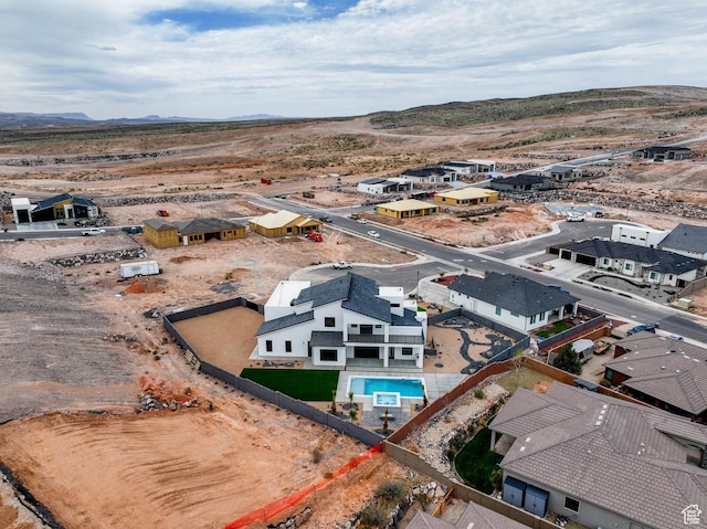 1516 W 800th Cir S, Hurricane, UT 84737 - drone / aerial view with a mountain view