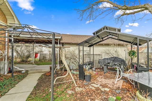 325 E 300 S, Logan, UT 84321 - view of yard with a gazebo and fence