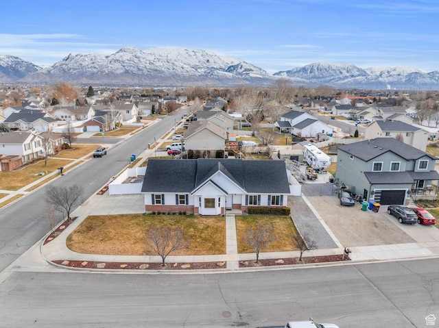 987 S 790 W, Lehi, UT 84043 - bird's eye view featuring a mountain view and a residential view