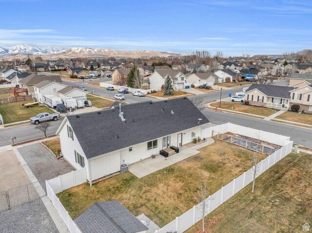 987 S 790 W, Lehi, UT 84043 - drone / aerial view featuring a residential view and a mountain view