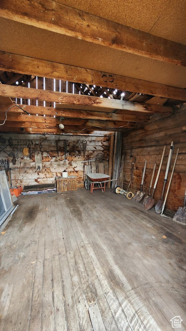 84 N 550 E, Spring City, UT 84662 - basement with hardwood / wood-style floors