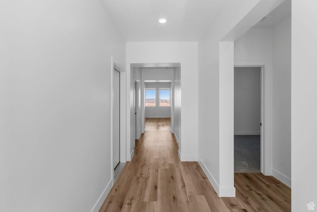 2841 N Rosie Loop N, Cedar City, UT 84721 - hall featuring baseboards and light wood-style floors