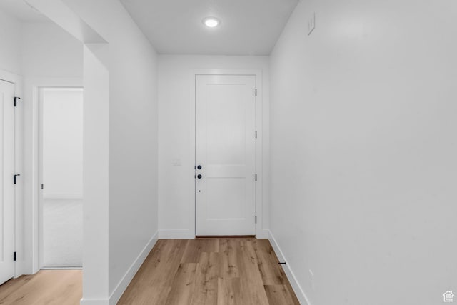 2841 N Rosie Loop N, Cedar City, UT 84721 - hall featuring baseboards and light wood-style flooring